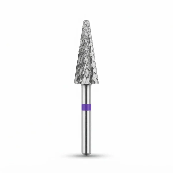 Karbidinis spiralinis antgalis 6 mm gelinio lako, gelio ir akrilo šalinimui