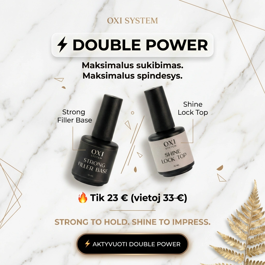DOUBLE POWER Strong filler + Shine lock